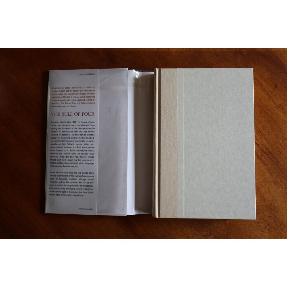Rule of Four SIGNED (by both Authors) Caldwell & Thomason 1st/1st HCDJ Hardcover - Picture 5 of 12